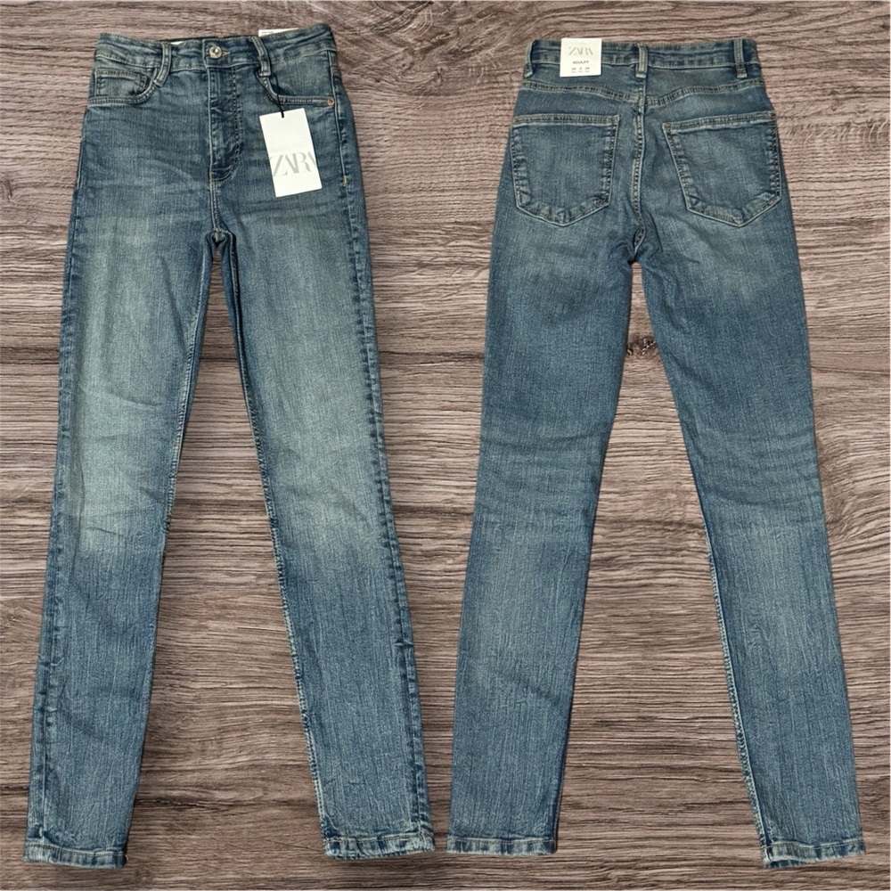 Zara Denim High-Waisted Jeans